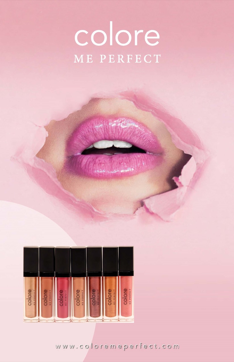 Colore Me Perfect lip color ad